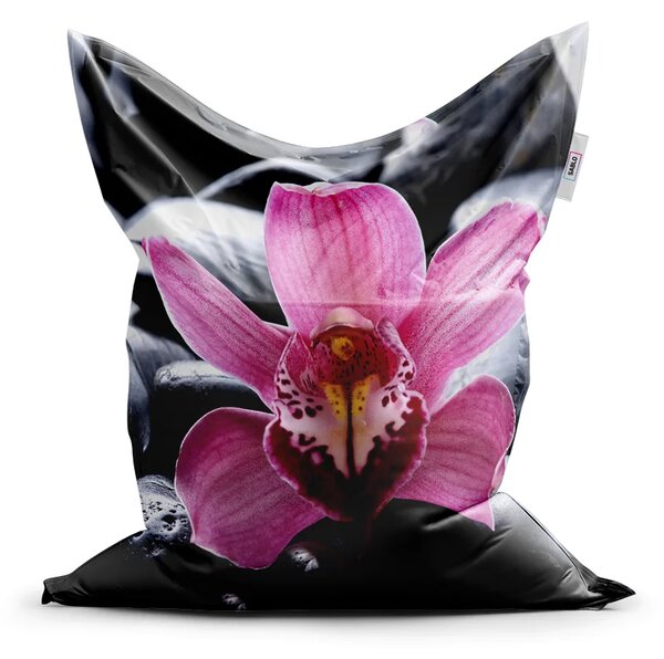 Sablio Sedací vak Classic Růžová orchidea - 150x100 cm