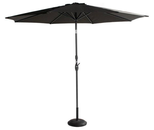 Slunečník Hartman Sunline průměr 300 cm - tmavě šedý