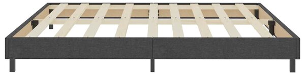 Postel boxspring šedá textil 200 x 200 cm 287459