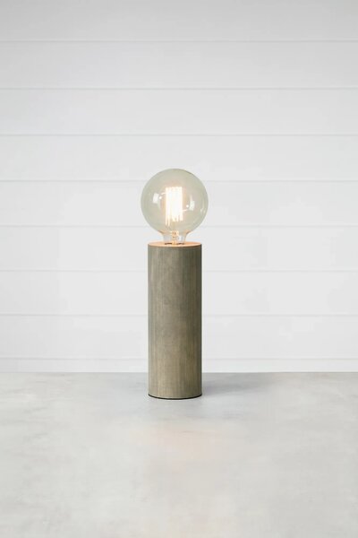 MARKSLOJD Markslöjd stolní lampa Legna šedá 28 cm