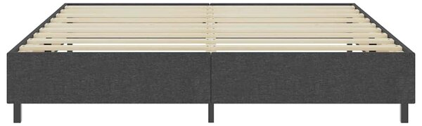 Postel boxspring šedá textil 200 x 200 cm 287467