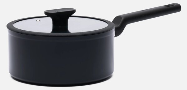 Fabini Rendlík Meda 5.0 Economy, ø 20 cm (2,4 l) - Nepřilnavý rendlík s keramickým povrchem s poklicí, černý