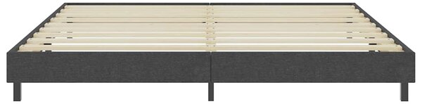 Postel boxspring šedá textil 200 x 200 cm 287459