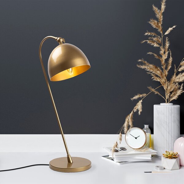 Opviq Stolní lampa Acuka zlatá