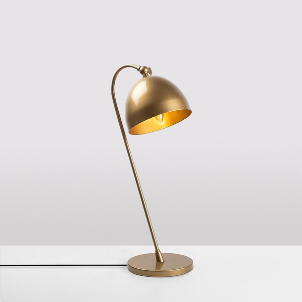 Opviq Stolní lampa Acuka zlatá