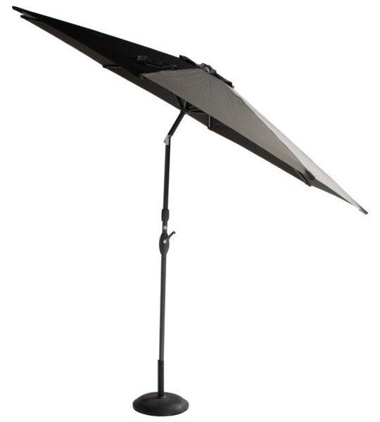 Slunečník Hartman Sunline průměr 300 cm - tmavě šedý