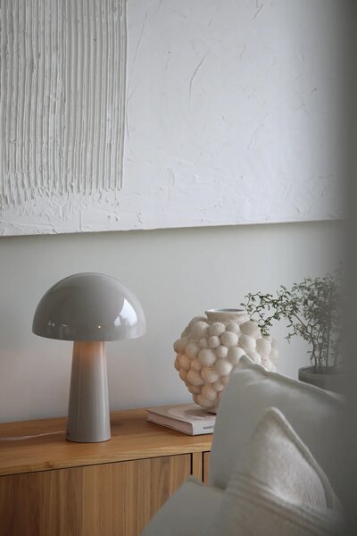 MARKSLOJD Markslöjd stolní lampa Mantar šedá