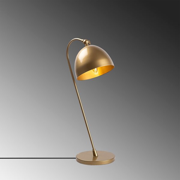 Opviq Stolní lampa Acuka zlatá