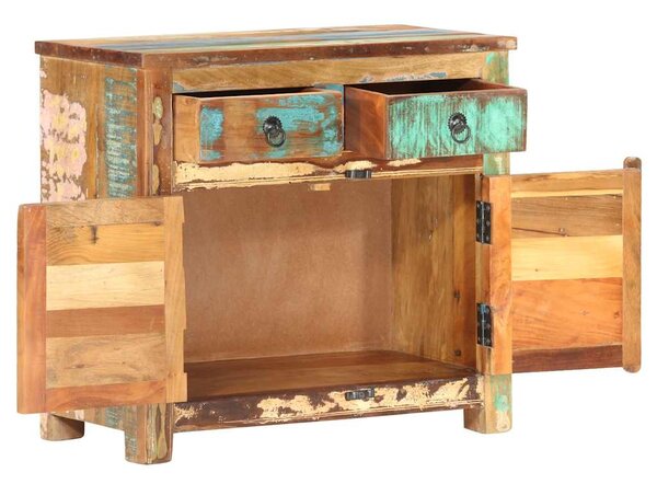 Příborník 70 x 35 x 65 cm masivní recyklované dřevo 287490