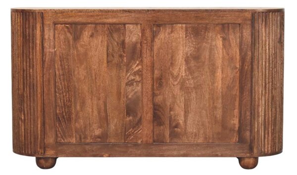 Komoda Ridgefront z masivního mangového dřeva, 135 × 35 × 79 cm