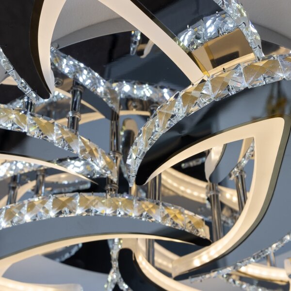 Brilagi - LED Stmívatelný přisazený lustr TWIST LED/180W/230V 3000-6500K + DO
