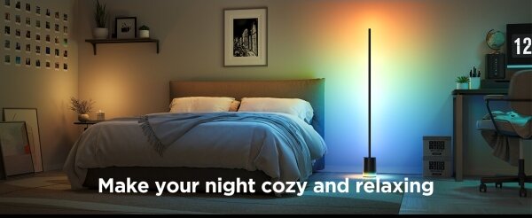 Govee - LED Stojací lampa Smart MATTER LED RGBICWW Wi-Fi + DO