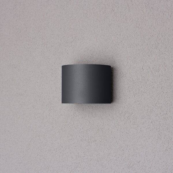 Brilagi - LED Venkovní nástěnné svítidlo RONDO LED/6W/230V antracit IP54