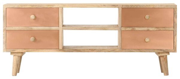 TV stolek 110 x 30 x 45 cm masivní mangovníkové dřevo 287874