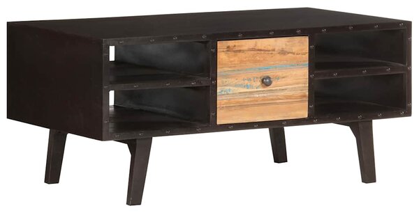 Konferenční stolek 100 x 50 x 45 cm masivní recyklované dřevo 287857