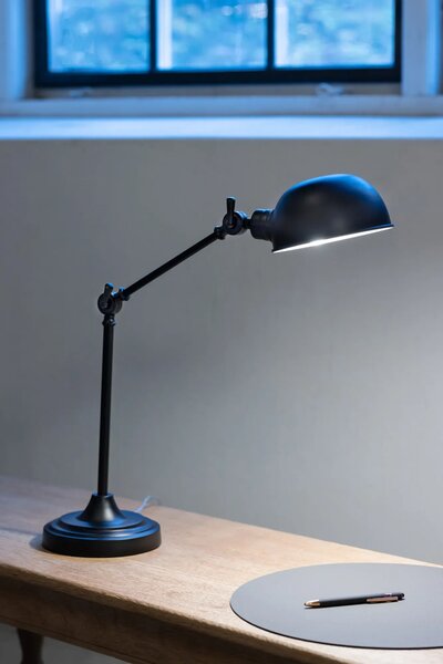 MARKSLOJD Markslöjd stolní lampa Portland černá