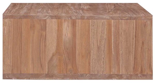 Konferenční stolek 70 x 70 x 30 cm masivní teakové dřevo 287898