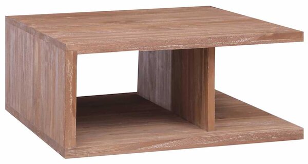 Konferenční stolek 70 x 70 x 30 cm masivní teakové dřevo 287898