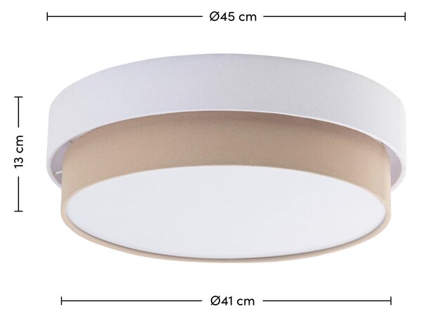 STROPNÍ SVÍTIDLO, 45/13 cm Novel - Online Only svítidla, Online Only