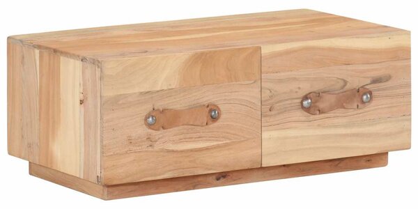 Konferenční stolek 90 x 50 x 35 cm masivní recyklované dřevo 287890