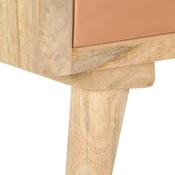 TV stolek 110 x 30 x 45 cm masivní mangovníkové dřevo 287874