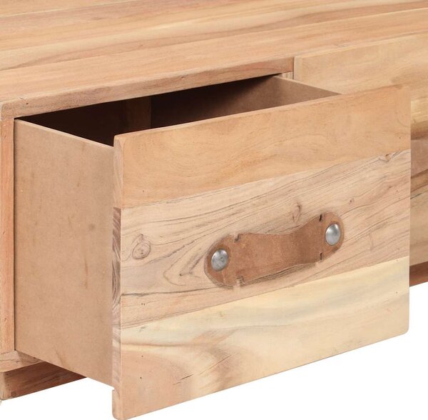Konferenční stolek 90 x 50 x 35 cm masivní recyklované dřevo 287890