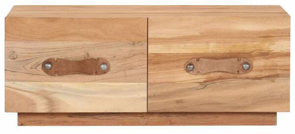Konferenční stolek 90 x 50 x 35 cm masivní recyklované dřevo 287890