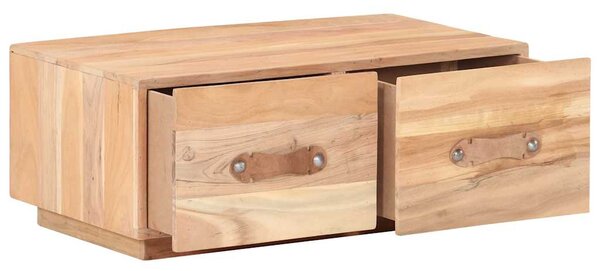 Konferenční stolek 90 x 50 x 35 cm masivní recyklované dřevo 287890