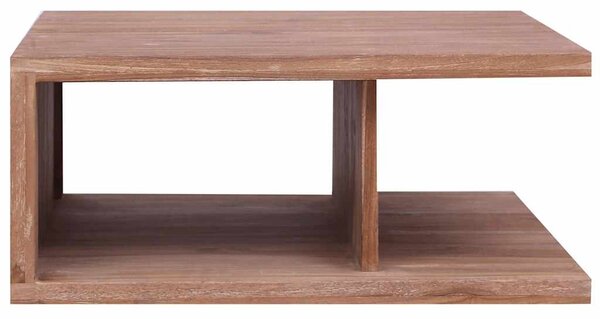 Konferenční stolek 70 x 70 x 30 cm masivní teakové dřevo 287898