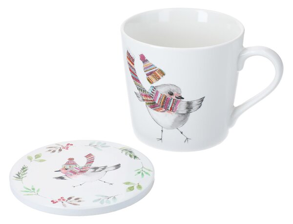 Hrnek Mikasa Tipperleyhill motiv ptáček, 380ml MKTIPPROBMGCST