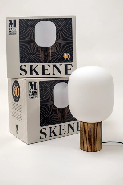 MARKSLOJD Markslöjd stolní lampa Skene ze dřeva