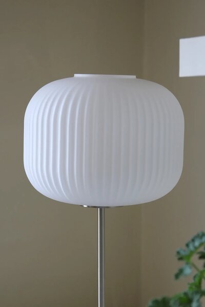 MARKSLOJD Markslöjd stolní lampa Sober, ocel/bílá, 50 cm