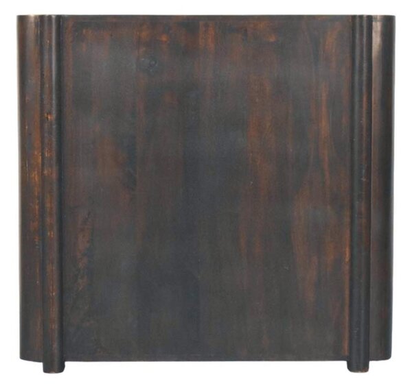 Komoda Havana se 3 zásuvkami z masivního mangového dřeva, 90 × 40 × 86 cm