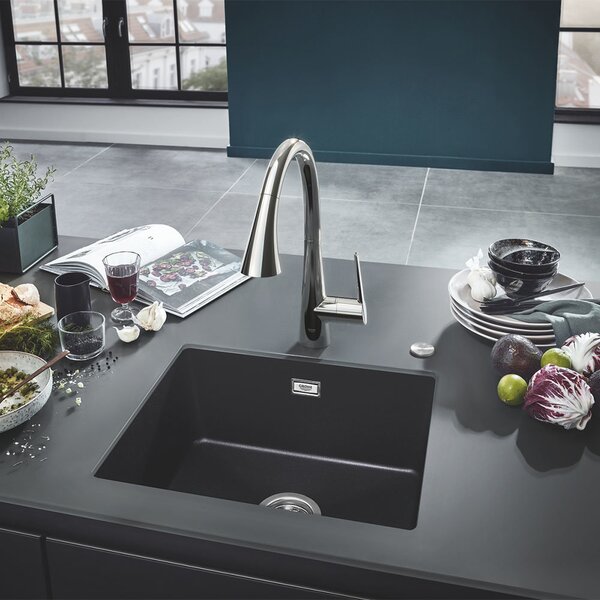 GROHE Zedra - Páková dřezová baterie, DN 15, Chrom 32294002