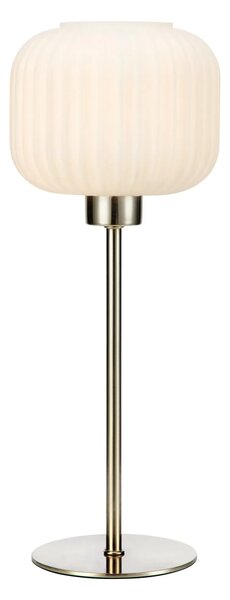 MARKSLOJD Markslöjd stolní lampa Sober, ocel/bílá, 38 cm