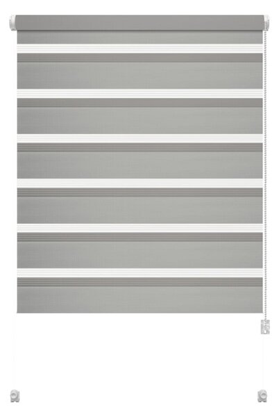 Šedá roleta den a noc 97x150 cm Zebra – Gardinia