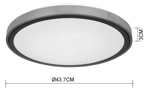 STROPNÍ LED SVÍTIDLO, 43,7/11 cm Novel - Online Only svítidla, Online Only