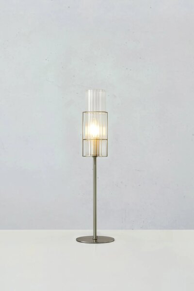 MARKSLOJD Markslöjd stolní lampa Tubo nikl 50 cm