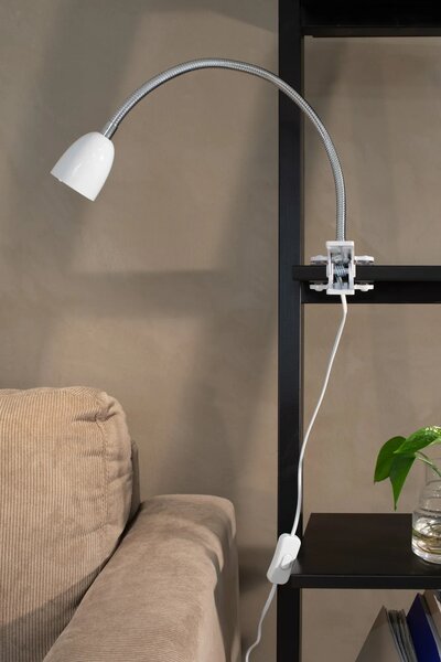 MARKSLOJD Markslöjd stolní lampa Tulip Klip bílá