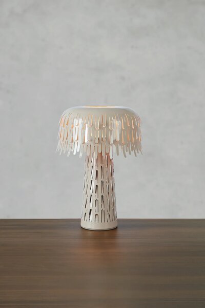 MARKSLOJD Markslöjd stolní lampa Verbera šedá