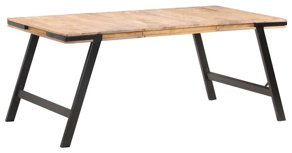 Jídelní stůl 180 x 90 x 76 cm masivní mangovníkové dřevo 288119