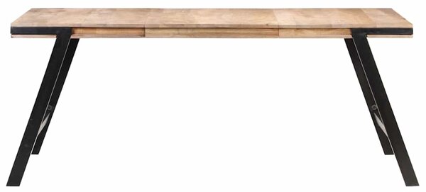 Jídelní stůl 180 x 90 x 76 cm masivní mangovníkové dřevo 288119