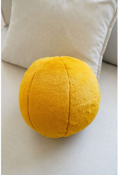 Dekorační polštář z mikroplyše ø 25 cm Top – Mioli Decor