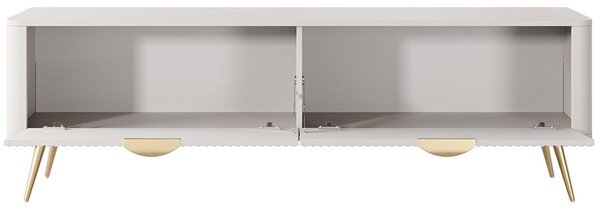 LANTE b | TV stolek F 163 2D | 163,2 cm | béžová/zlatá