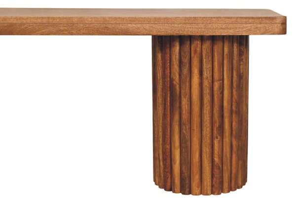 Lavice Astoria z masivního mangového dřeva, 110 × 35 × 45 cm