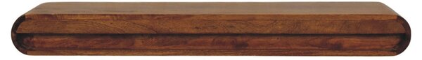 Konzolový stolek Solis na stěnu z masivního mangového dřeva, 110 × 32 × 12 cm
