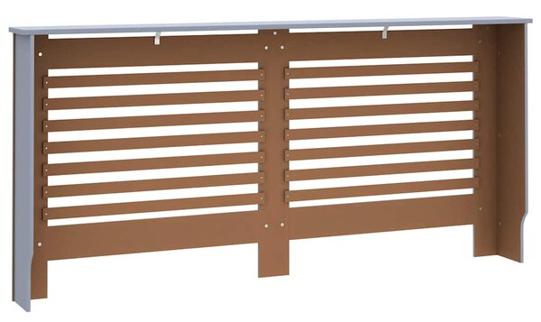 Kryt na radiátor antracitový 172 x 19 x 81,5 cm MDF 288188