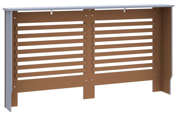 Kryt na radiátor antracitový 152 x 19 x 81,5 cm MDF 288185