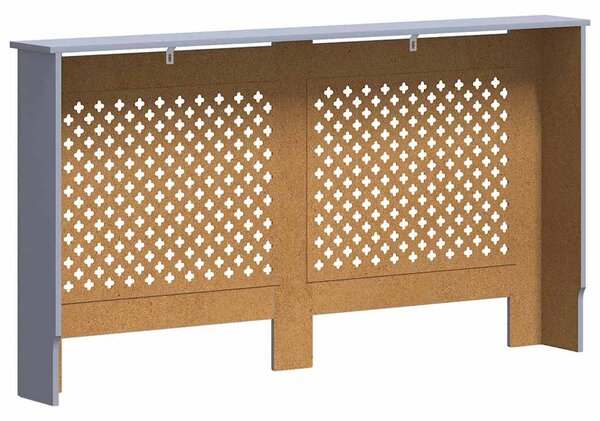 Kryt na radiátor antracitový 152 x 19 x 81,5 cm MDF 288194