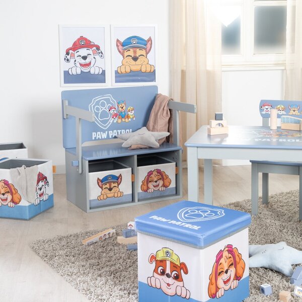 Modrá dětská lavice Paw Patrol – Roba
